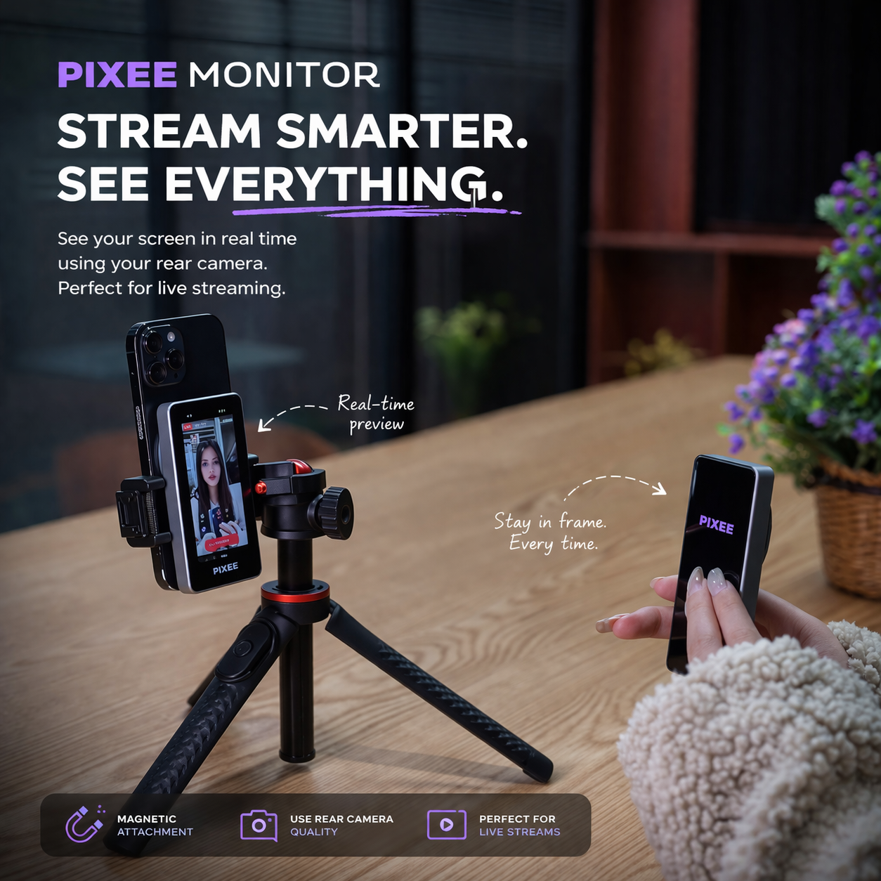 Pixee Selfie Monitor®