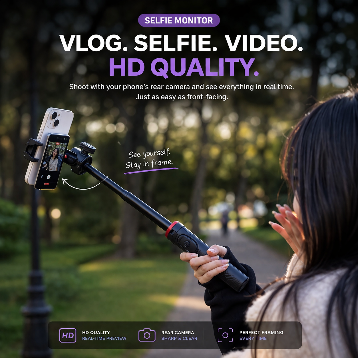 Pixee Selfie Monitor®