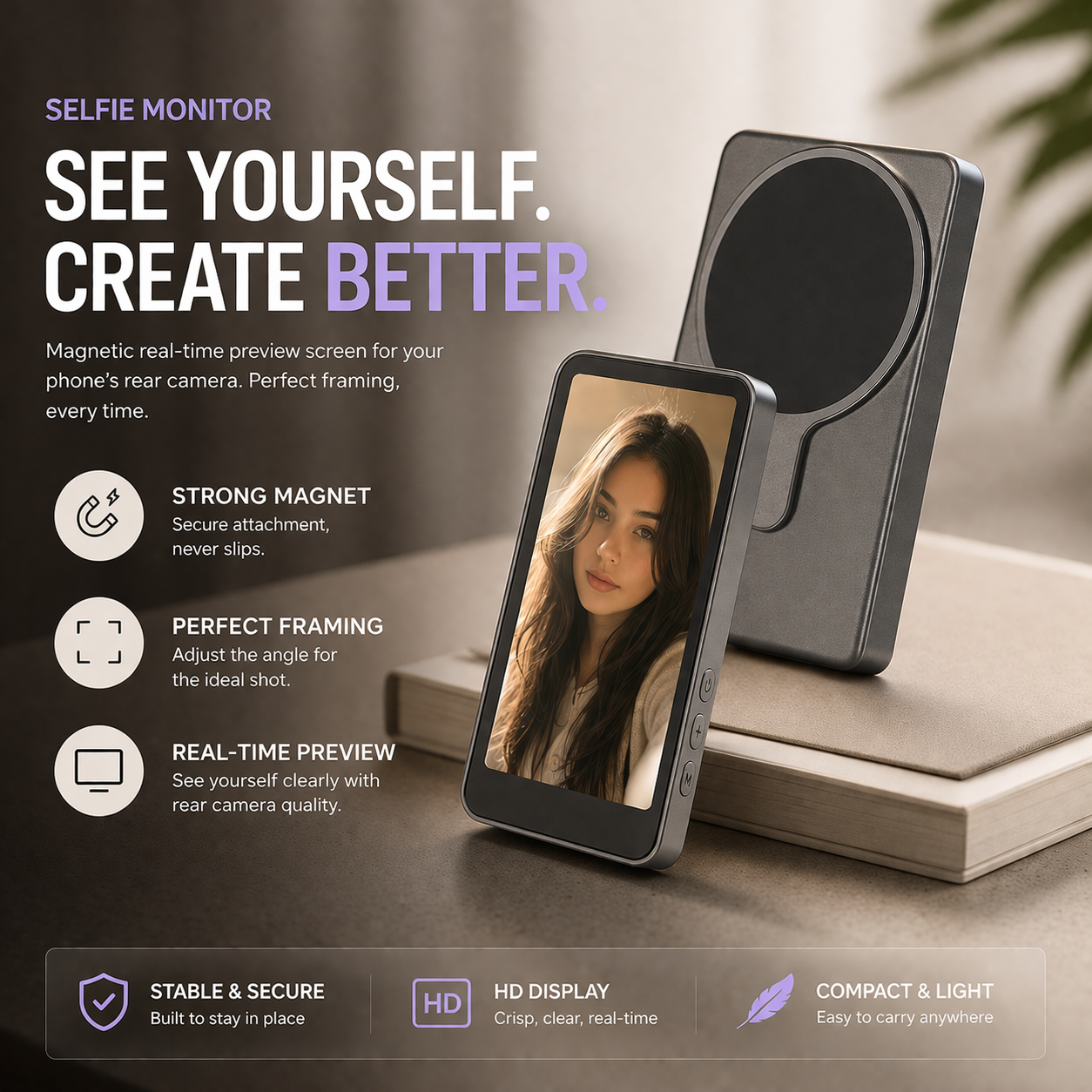Pixee Selfie Monitor®